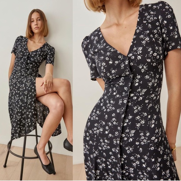 Reformation Dresses & Skirts - Reformation Locklin Midi Dress - Jasmine - Size 4